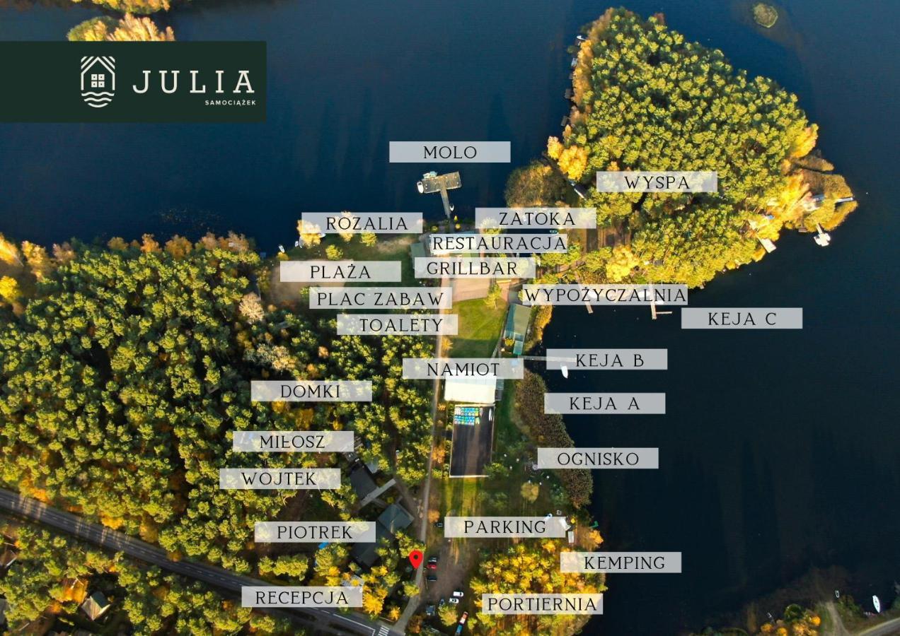Osrodek Wypoczynkowy "Julia" W Samociazku Hotel Samociazek Ngoại thất bức ảnh